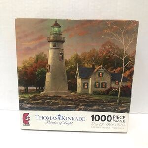 NIB Thomas Kinkade Serenity Cove 1000 piece puzzle
